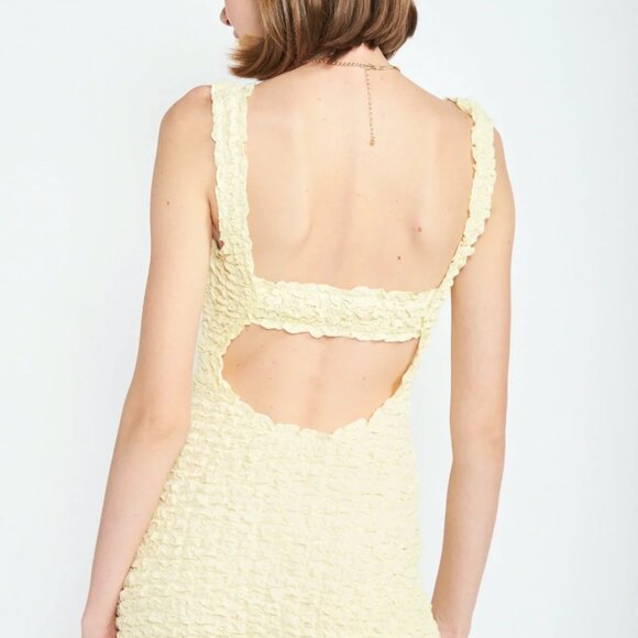 Emory Park Amy Blue Popcorn Dress, M - Picture 11 of 11